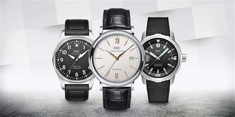 Tre orologi IWC a buon prezzo con tre storie diverse